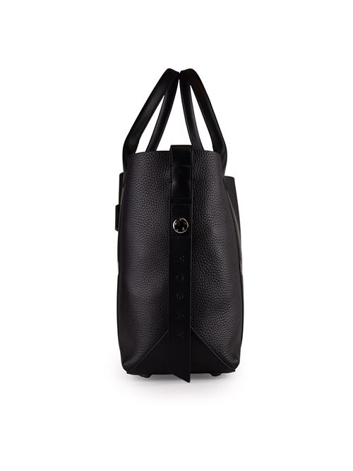 Borsa shopping Script Media in pelle Nero HOGAN | KBW01OA0300 TLZB999